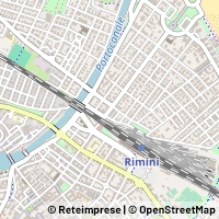 Mapa Rimini
