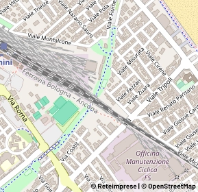 Mappa Viale Libia, 47921 Rimini RN, Italia (0.208)