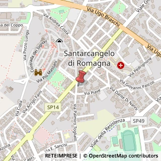 Mappa Via Silvio Sancisi, 3, 47822 Santarcangelo di Romagna, Rimini (Emilia Romagna)