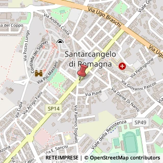 Mappa Via Giuseppe Garibaldi, 21, 47822 Santarcangelo di Romagna, Rimini (Emilia Romagna)