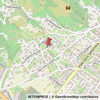 Mappa Via Giovanni Pascoli, 8a, 54033 Carrara, Massa-Carrara (Toscana)