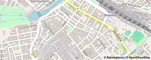 Mappa Rimini