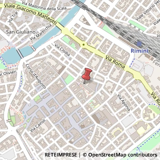 Mappa Via Carlo Cattaneo, 9, 47900 Rimini, Rimini (Emilia Romagna)