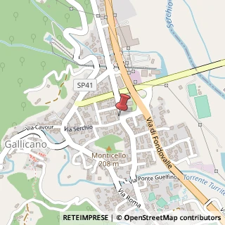 Mappa Via della Repubblica, 26/A, 55027 Gallicano, Lucca (Toscana)