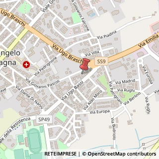 Mappa Via Giovanni Pascoli, 114, 47822 Santarcangelo di Romagna, Rimini (Emilia Romagna)