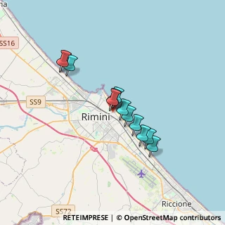 Mappa Viale Don Giovanni Bosco, 47900 Rimini RN, Italia (2.6725)