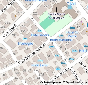 Mappa Viale Don Giovanni Bosco, 47921 Rimini RN, Italia (0.08947)