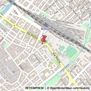 Mappa Via Cesare Clementini, 31, 47921 Rimini, Rimini (Emilia Romagna)