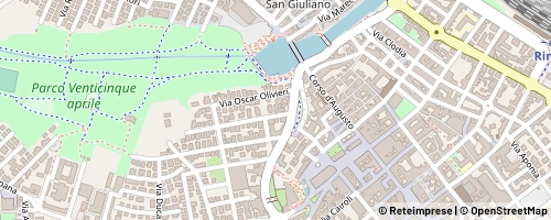 Mappa Rimini
