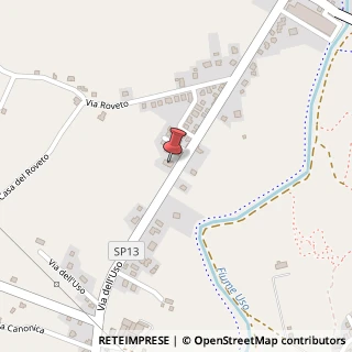 Mappa Via dell'Uso, 660, 47822 Santarcangelo di Romagna, Rimini (Emilia Romagna)