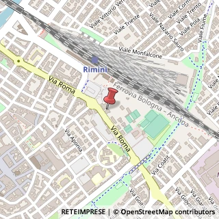 Mappa Via Roma, 66, 47921 Rimini, Rimini (Emilia Romagna)