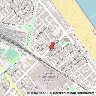 Mappa Viale Tripoli, 197, 47921 Rimini, Rimini (Emilia Romagna)