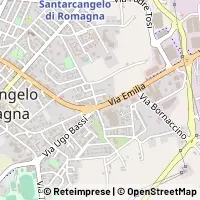 Map Santarcangelo di Romagna