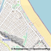 Mapa Rimini