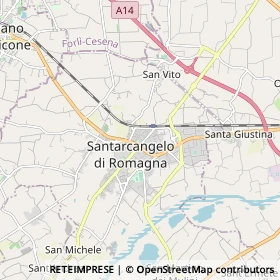 Mappa Santarcangelo di Romagna