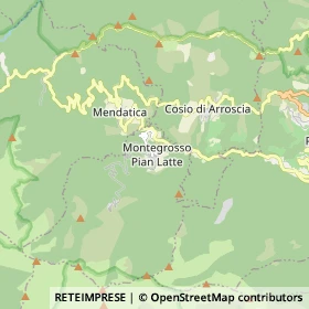 Mappa Montegrosso Pian Latte