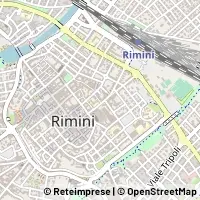 Kaart Rimini