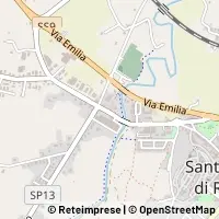 Map Santarcangelo di Romagna