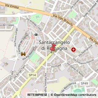 Mappa Via garibaldi 10, 47822 Santarcangelo di Romagna, Rimini (Emilia Romagna)