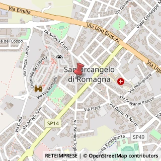 Mappa Via Don Giovanni Minzoni, 19, 47822 Santarcangelo di Romagna, Rimini (Emilia Romagna)