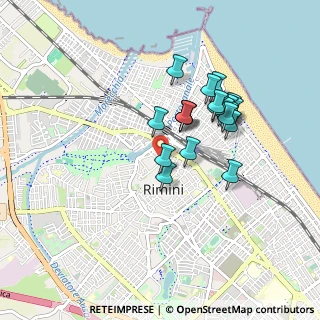 Mappa Corso Giovanni XXIII, 47923 Rimini RN, Italia (0.764)
