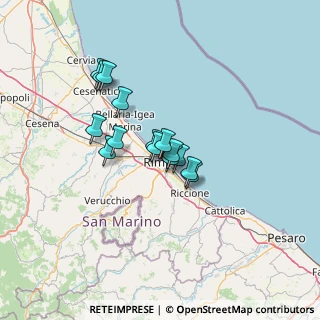Mappa Corso Giovanni XXIII, 47923 Rimini RN, Italia (9.63933)