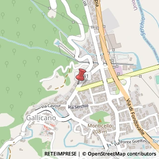 Mappa Via Giovanni Pascoli, 17, 55027 Gallicano, Lucca (Toscana)