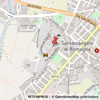 Mappa Contrada dei Nobili, 14, 47822 Santarcangelo di Romagna, Rimini (Emilia Romagna)