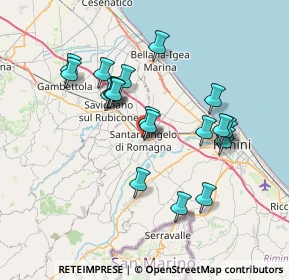 Mappa Piazza A. Gramsci, 47822 Santarcangelo di Romagna RN, Italia (6.888)