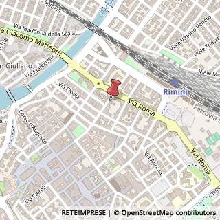 Mappa Via Alessandro Gambalunga, 81, 47921 Rimini, Rimini (Emilia Romagna)