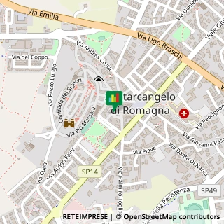 Mappa via volturno, 7, 47822 Santarcangelo di Romagna, Rimini (Emilia Romagna)