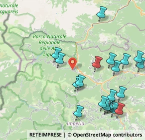 Mappa Via Provinciale, 18024 Pornassio IM, Italia (10.026)