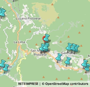 Mappa Podere il Gufo, 51028 San Marcello Pistoiese PT, Italia (3.024)