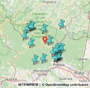 Mappa Podere il Gufo, 51028 San Marcello Pistoiese PT, Italia (12.7745)