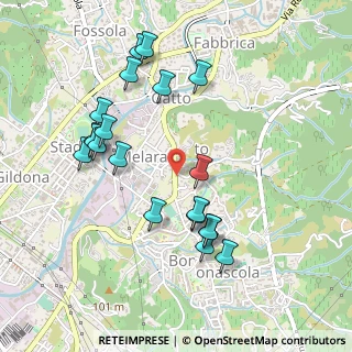 Mappa Via Carrara Nazzano, 54033 Carrara MS, Italia (0.5105)