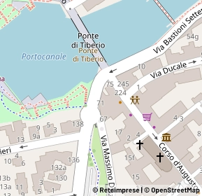 Mappa D'Augusto, 47921 Rimini RN, Italia (0.05862)