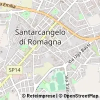 Mapa Santarcangelo di Romagna