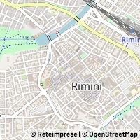 Mapa Rimini