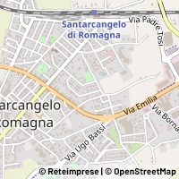 地図 Santarcangelo di Romagna