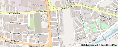 Mappa Rimini
