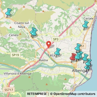 Mappa 17035 Albenga SV, Italia (2.91083)