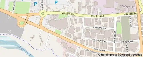 Mappa Rimini