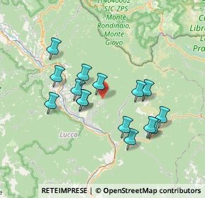 Mappa Località a Mora, 55025 Coreglia Antelminelli LU, Italia (6.66733)