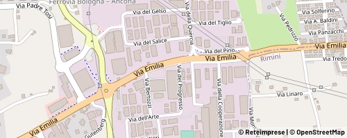 Mappa Santarcangelo di Romagna