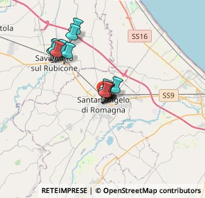 Mappa Via F. Montevecchi, 47822 Santarcangelo di Romagna RN, Italia (2.68467)