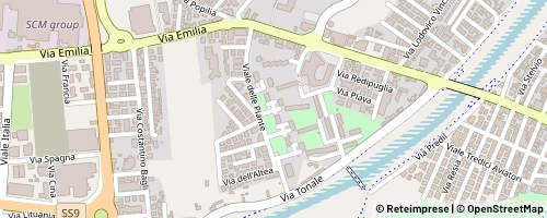 Mappa Rimini