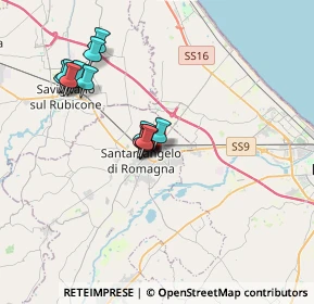 Mappa Via F. Orsini, 47822 Santarcangelo di Romagna RN, Italia (3.24467)