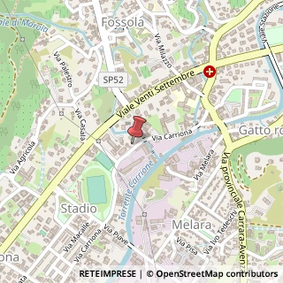 Mappa Via Carriona, 230, 54033 Carrara, Massa-Carrara (Toscana)