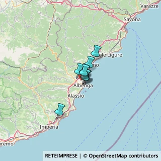 Mappa Via Cavour, 17031 Albenga SV, Italia (14.68545)