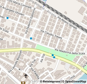 Mappa Via Elena Bianchini Cappelli, 47921 Rimini RN, Italia (0.12857)